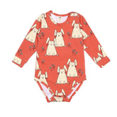 Pamuktan yapılmış uzun kollu body (organik)