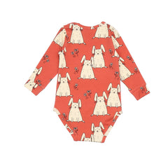 Pamuktan yapılmış uzun kollu body (organik)