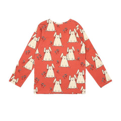 Camisa de manga comprida confeccionada em algodão (orgânico)