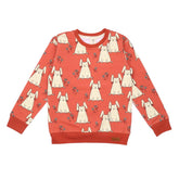 Moletom pulôver confeccionado em algodão (orgânico)