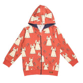 Casaco de moletom feito de algodão (orgânico)