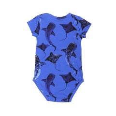 Kurzarm Body aus Baumwolle (Bio)