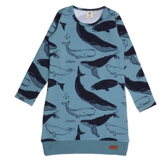 Robe sweat en coton (bio)