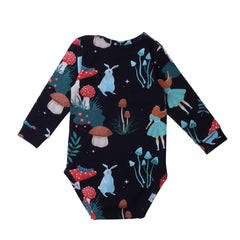 جسم بأكمام طويلة مصنوع من القطن (عضوي)