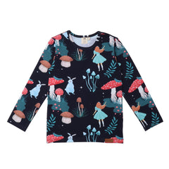 Maglietta a maniche lunghe in cotone (biologico)