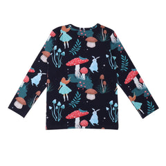 Maglietta a maniche lunghe in cotone (biologico)