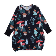 Abito a maniche lunghe in cotone (biologico)