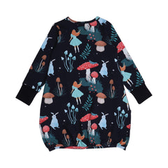 Abito a maniche lunghe in cotone (biologico)