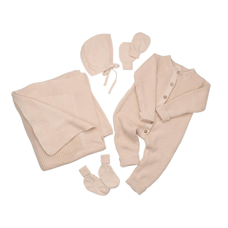 Organic cotton gift set-beige