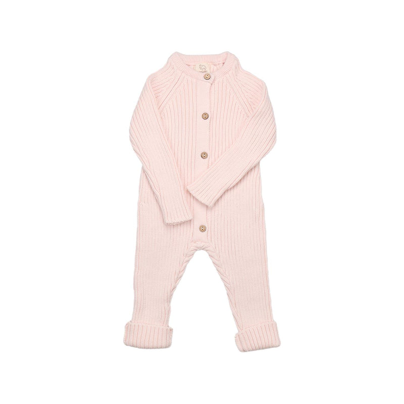 Organic cotton overalls-pink
