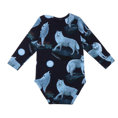 Pamuktan yapılmış uzun kollu body (organik)