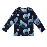 Maglietta a maniche lunghe in cotone (biologico)