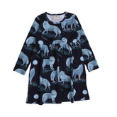 Abito a maniche lunghe in cotone (biologico)