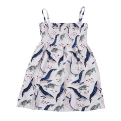 Balene e tartarughe marine - Tunica con cinturino