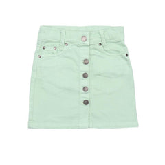 Saia confeccionada em jeans (algodão orgânico)