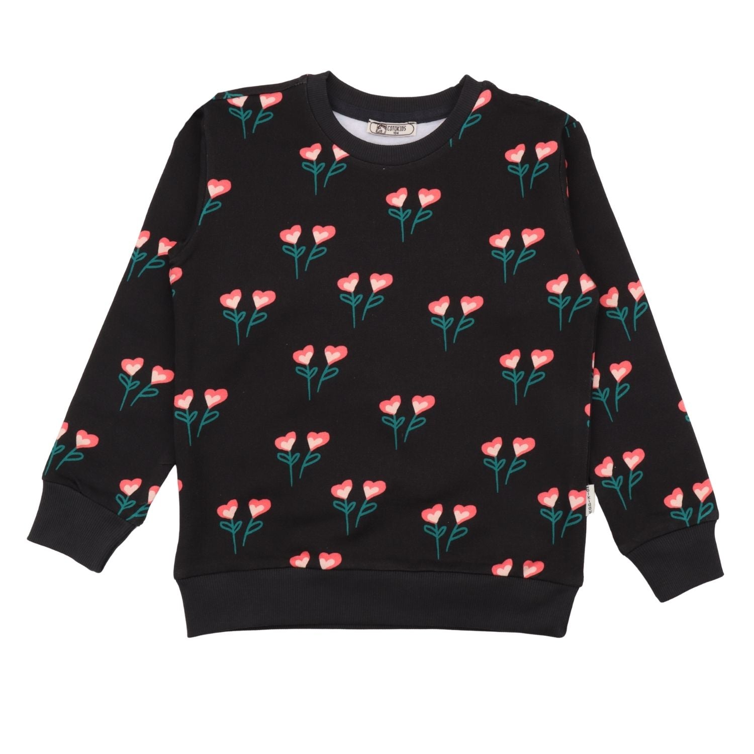 Flower Hearts 33-Sweatshirt