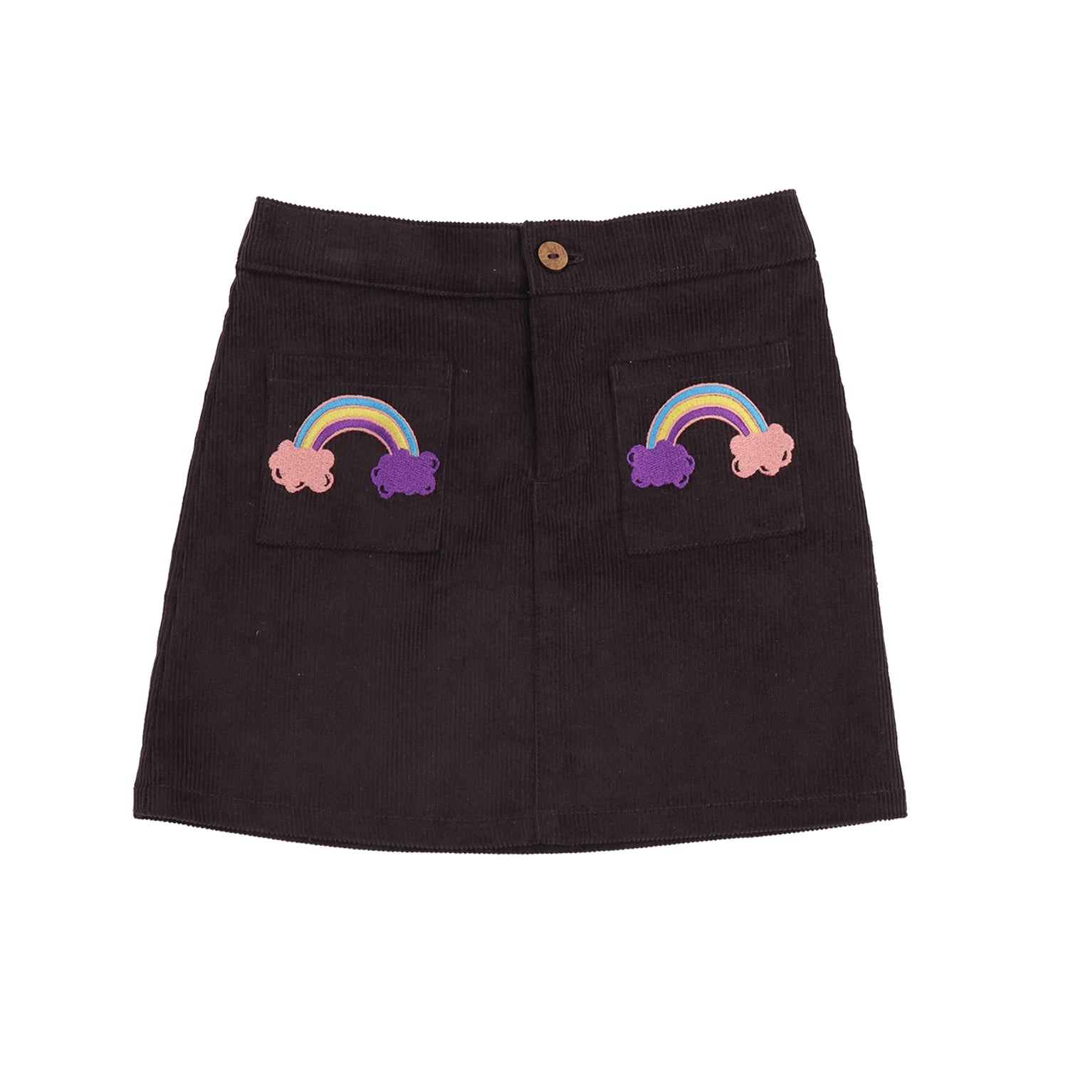 Cord Modern Antrasit 02-Skirt