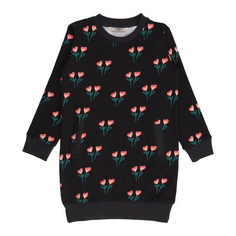Flower Hearts 33-Sweatdress