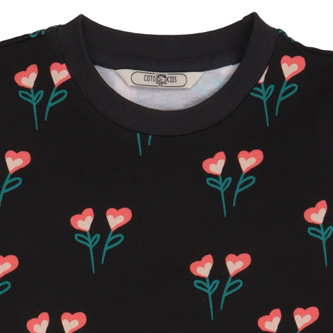 Flower Hearts 33-Sweatdress