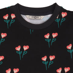 Flower Hearts 33-Sweatdress