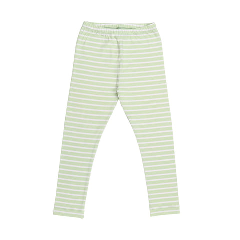 Green stripes 14-Leggings