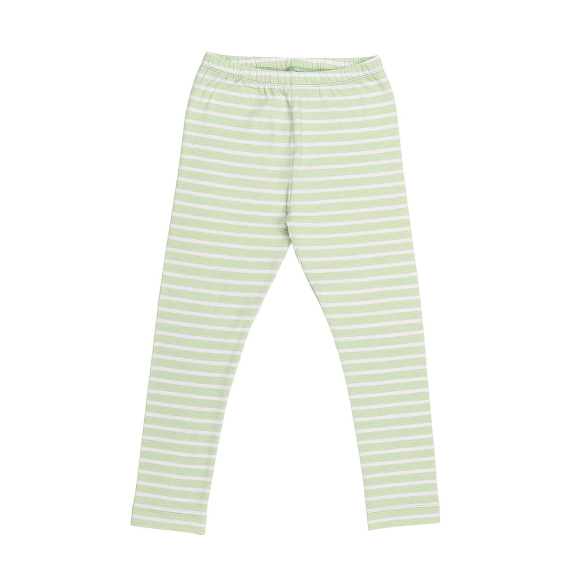 Green stripes 14 leggings