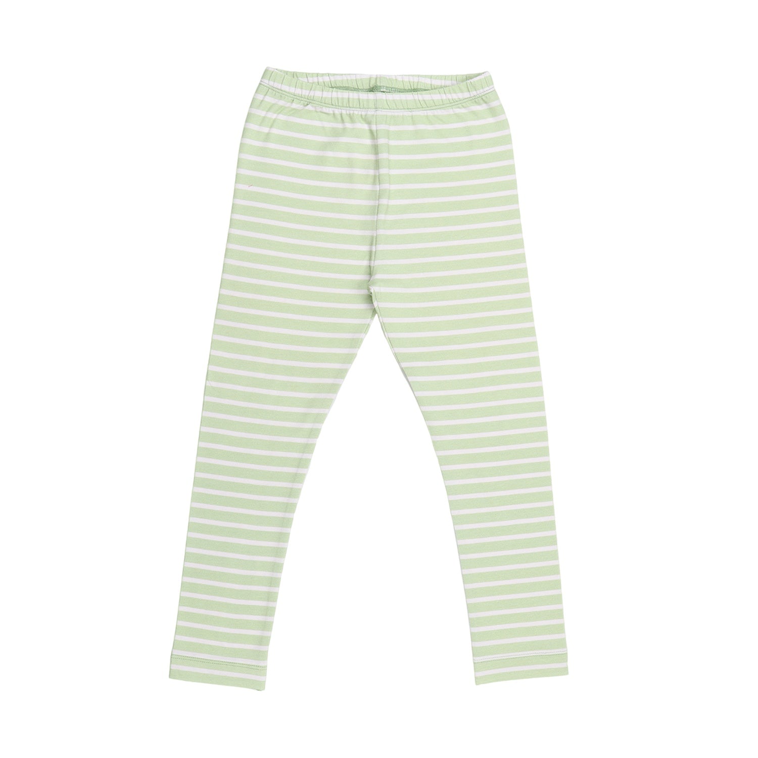 Green stripes 14 leggings