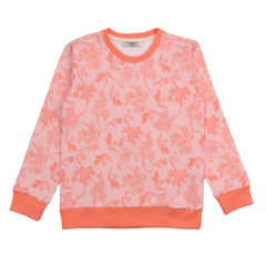 Soft paisley sweatshirt