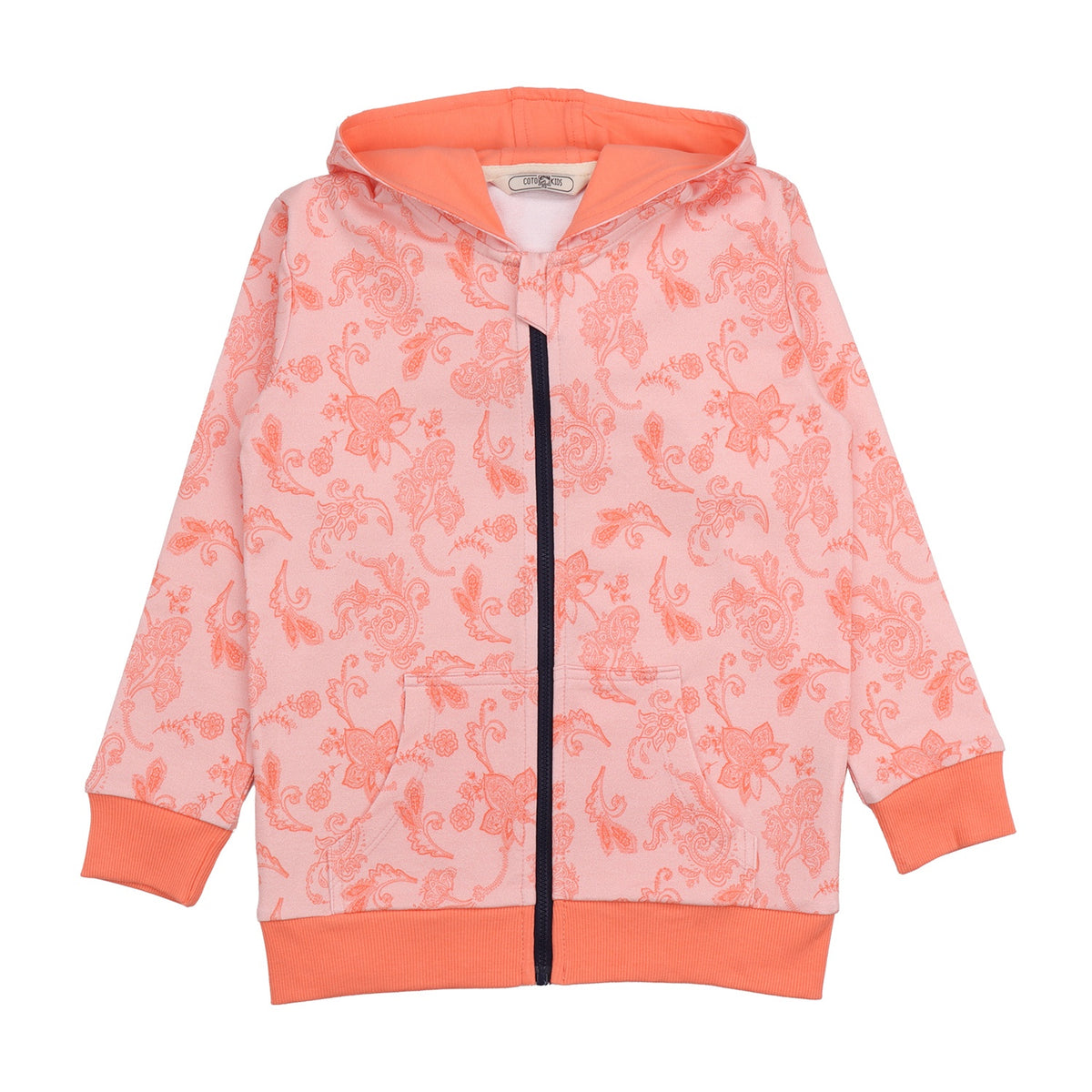 Soft Paisley-Sweat Jacket