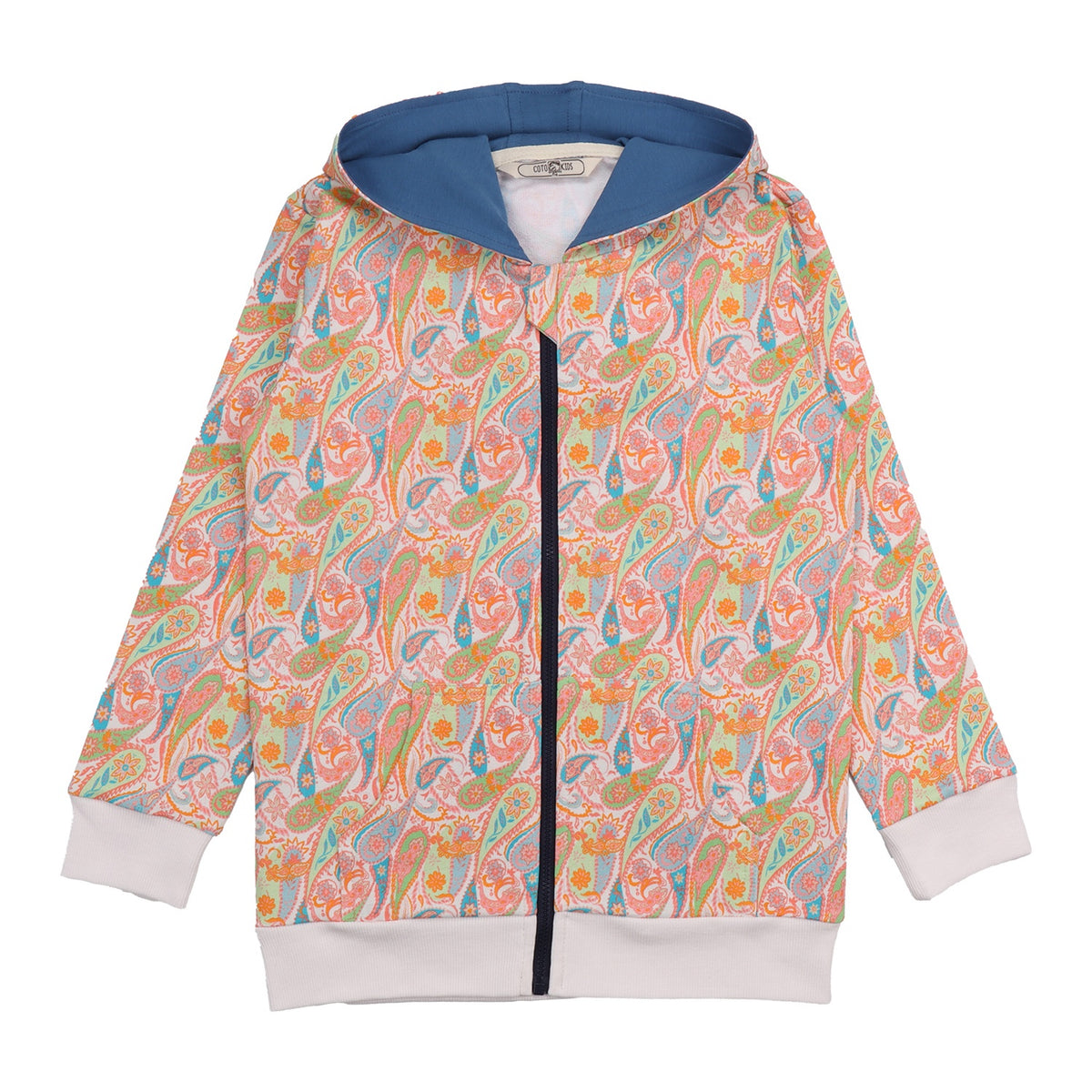 Colorful Paisley 23 sweat jacket