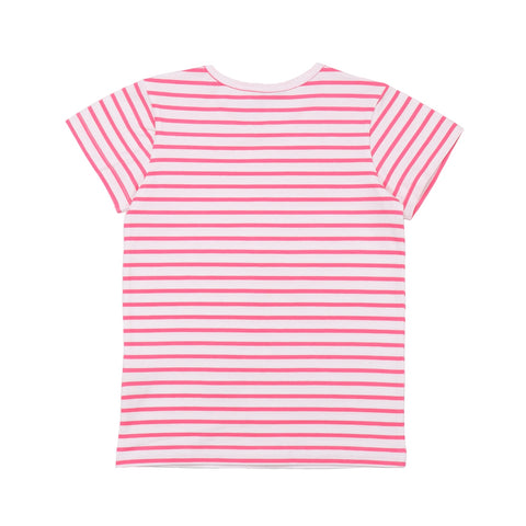 Pink stripes 12-T-Shirt