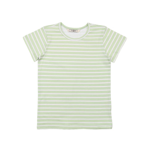 Green stripes 14-T-Shirt