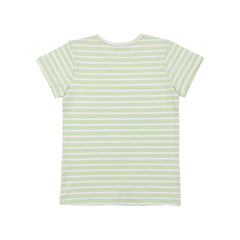 Green Stripes 14 T-Shirt
