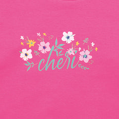 Pink Flowers Sweatshirt