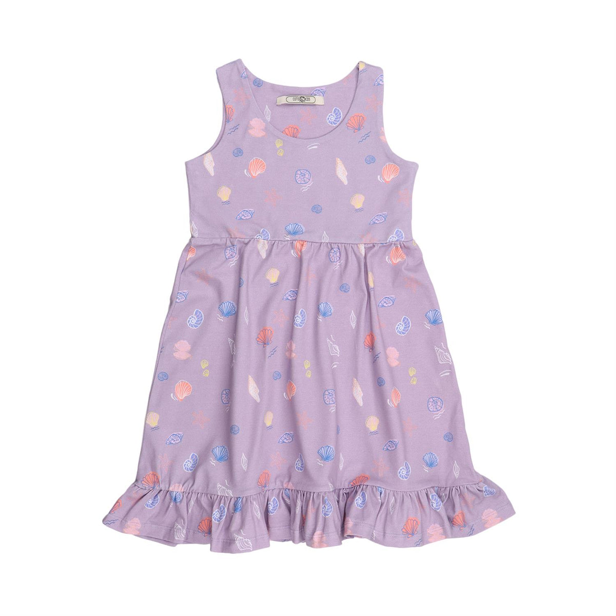 Shell 16-Sleeveless Dress