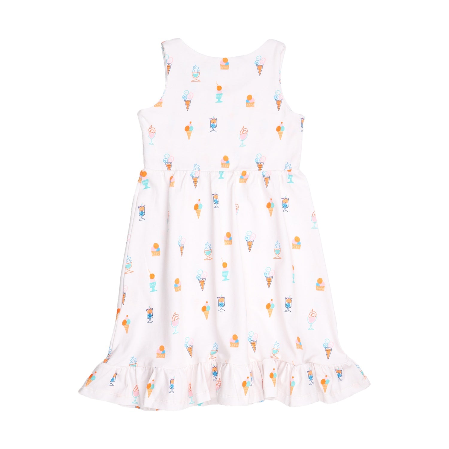 Ice Cream Sleeveless Dress