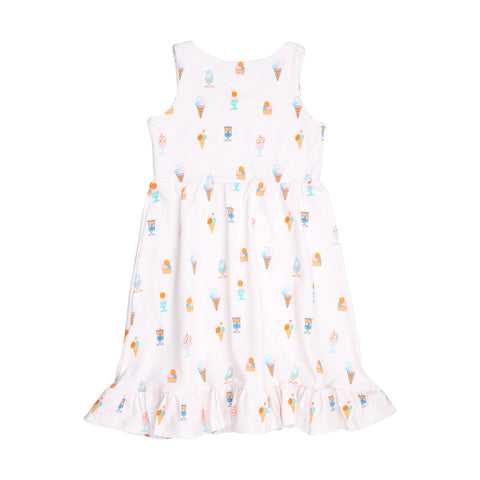Ice Cream-Sleeveless Dress