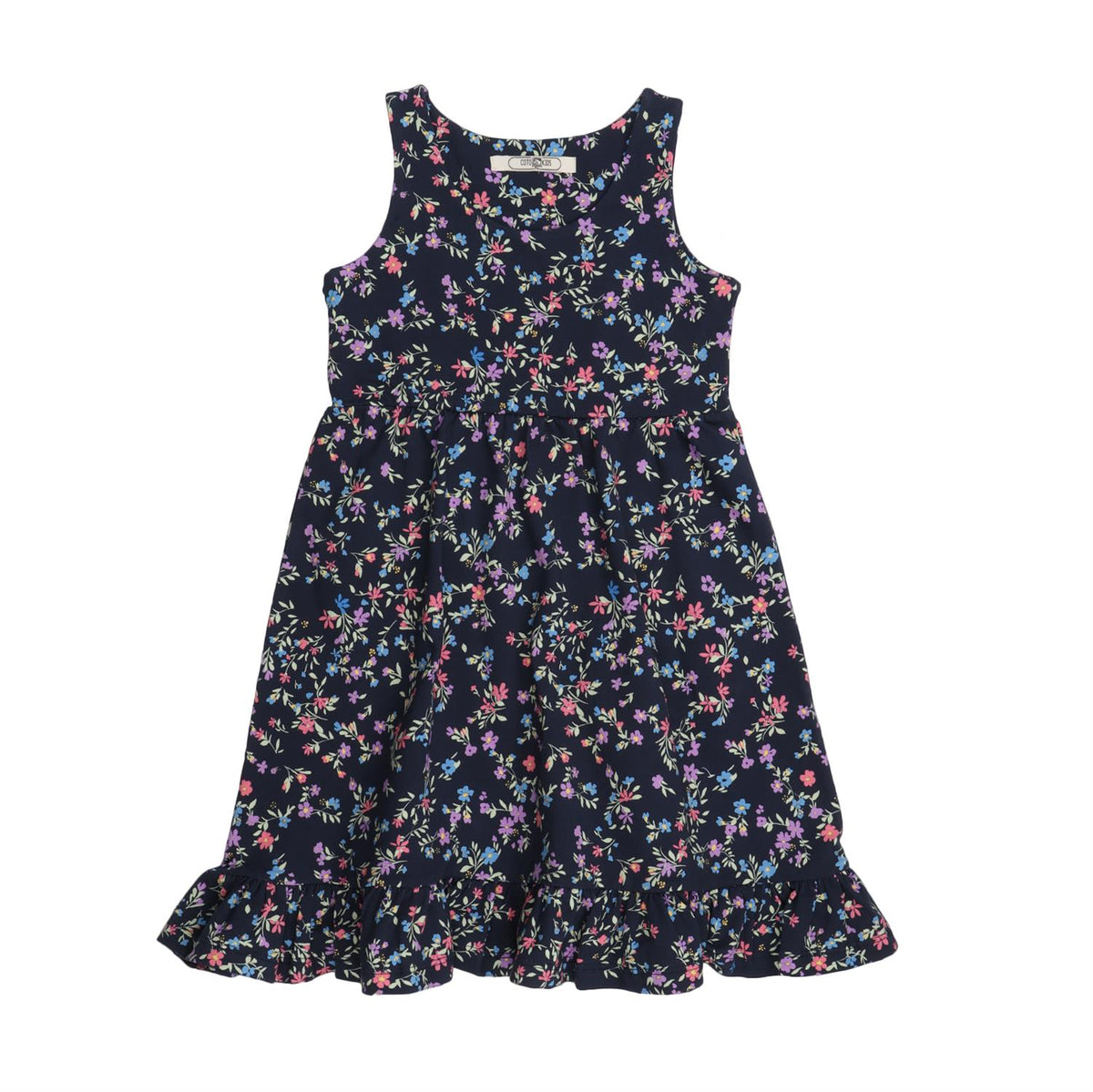 Colourful Flow 20-Sleeveless Dress