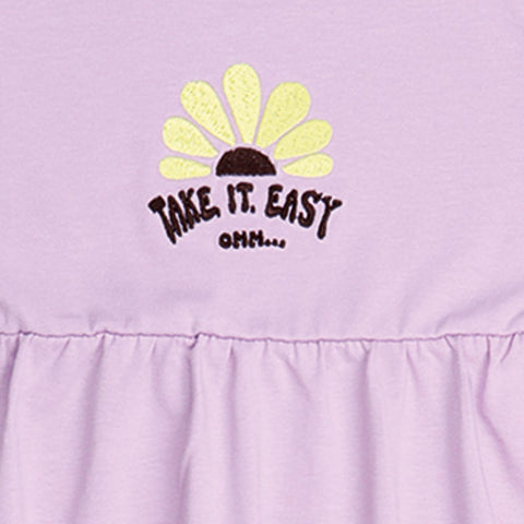 Yellow Flowers-Sleeveless Dress