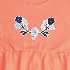 Blue Flowers Sleeveless Dress