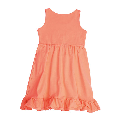 Blue Flowers-Sleeveless Dress