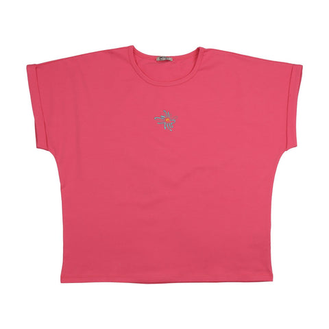 Pink Flowers-T-Shirt