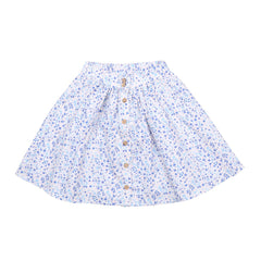 Blue Flowers Skirt