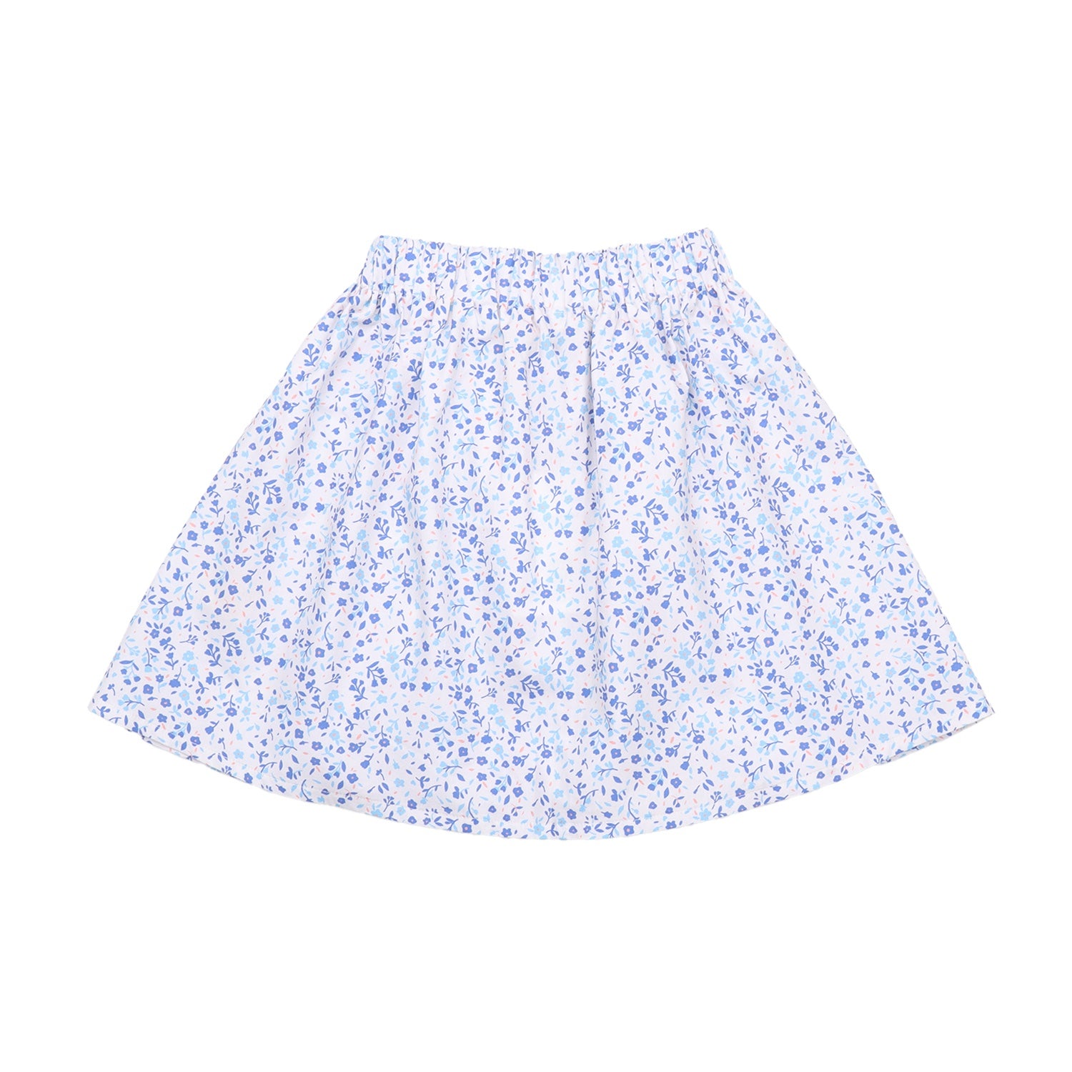 Blue Flowers Skirt