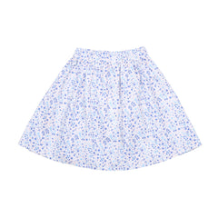 Blue Flowers Skirt