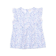 Blue Flowers blouse