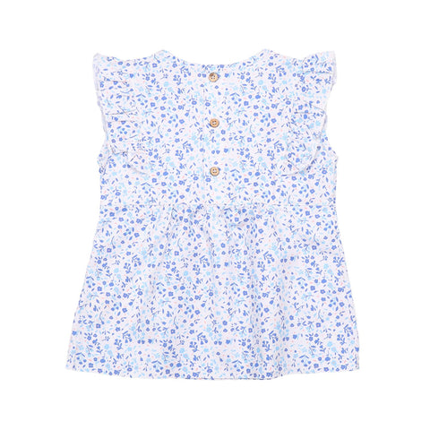 Blue Flowers-Blouse