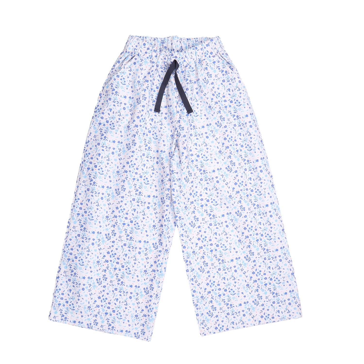 Blue Flowers Trousers