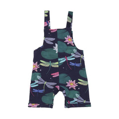 Sleeveless romper made of cotton (organic)