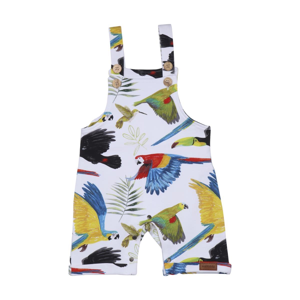 Sleeveless romper made of cotton (organic)